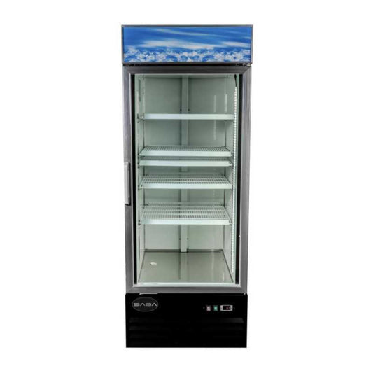 Saba - SM-13F, Commercial 27" 1 Glass Door Merchandiser Freezer - SM-13F
