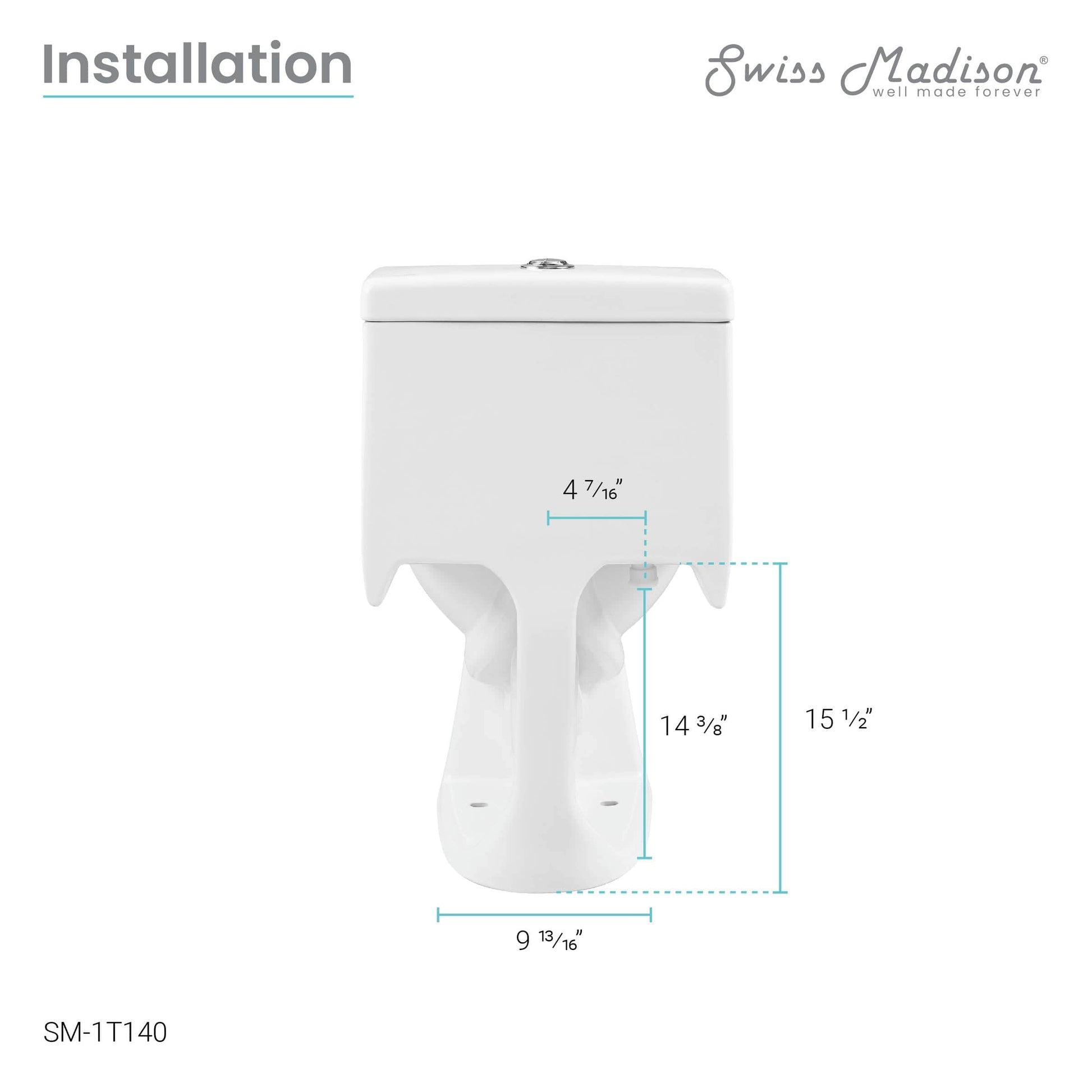 Swiss Madison Basque One-Piece Elongated Toilet Dual-Flush 1.1/1.6 gpf 3-Pack - SM-1T140-3 - Backyard Provider