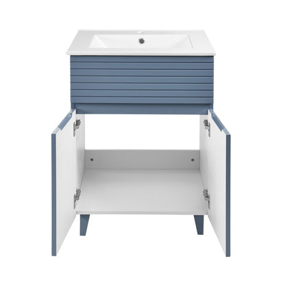 Swiss Madison Bernay 24" Bathroom Vanity in Heather - ﻿﻿SM-BV271H - Backyard Provider