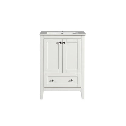 Swiss Madison Cannes 24" Bathroom Vanity in White - SM-BV412 - Backyard Provider