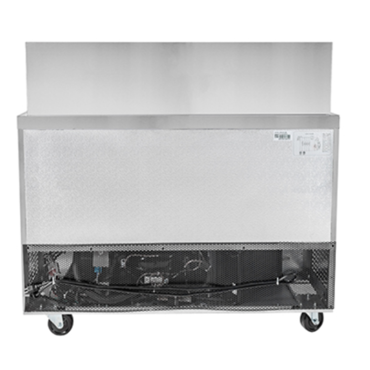 Saba - SPS-48-18M Commercial 48" 18 Pan Salad Sandwich Food Prep Table Refrigerator - SPS-48-18M