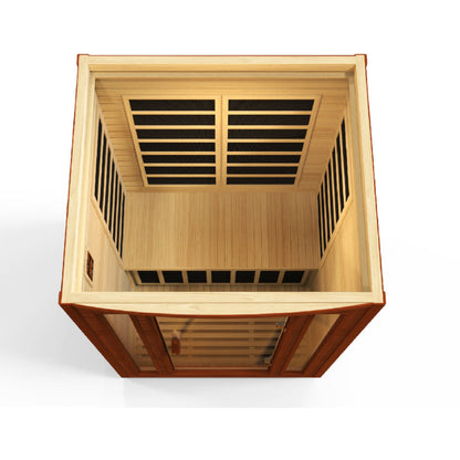 Dynamic Saunas San Marino Elite Ultra Low EMF Infrared Sauna (DYN-6206-01 Elite) - DYN-6206-01 Elite