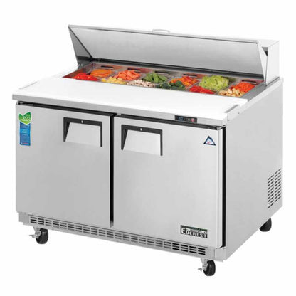Everest Commercial 47" 12 Pan Salad Sandwich Food Prep Table Refrigerator - EPBNR2
