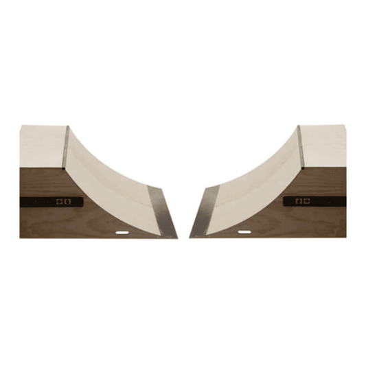 OC Ramp Quarter Pipes Ramps – Two 3 Foot - Backyard Provider