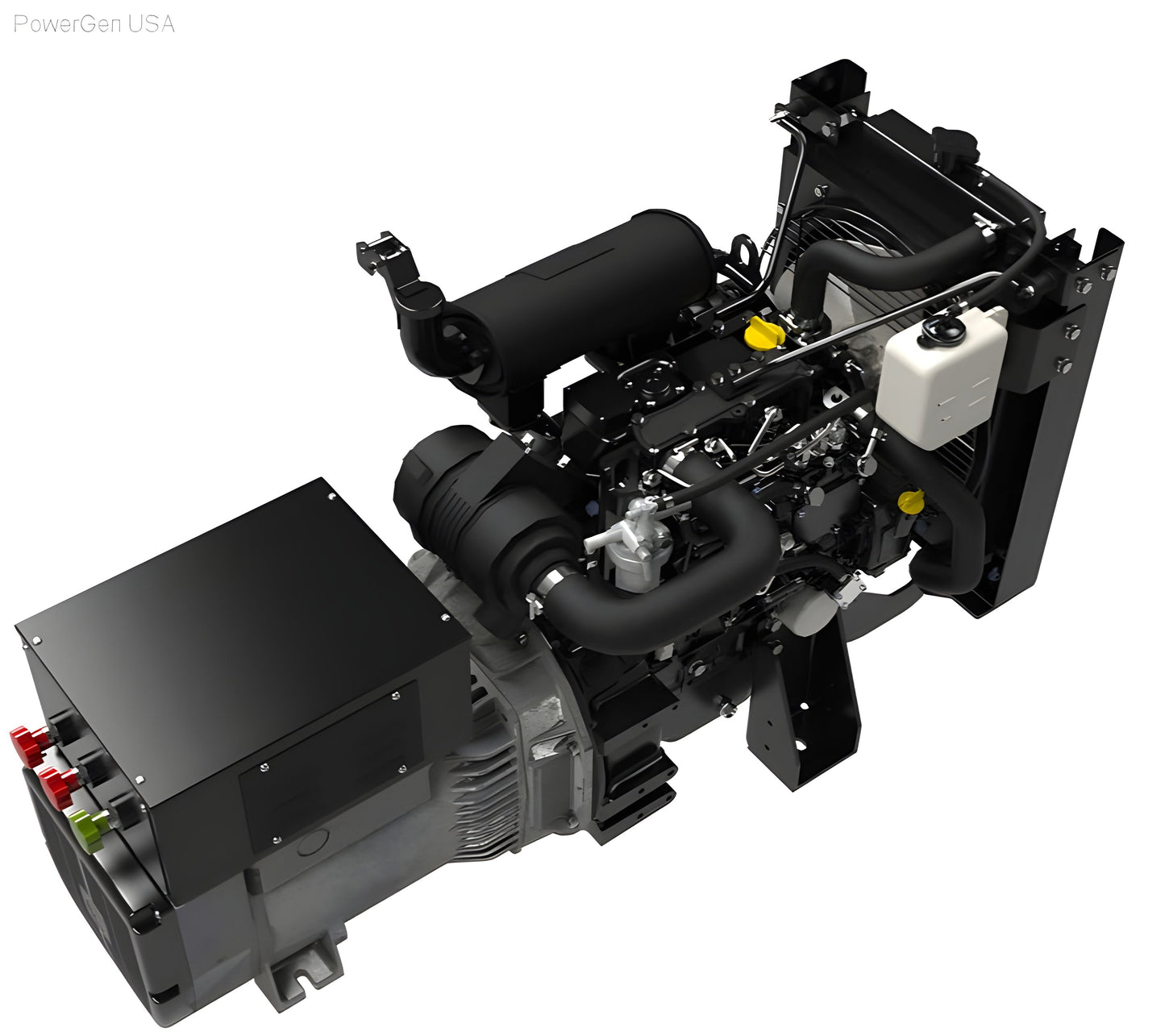 Aurora Generators 8kW 48 Volt DC Generator/ No Canopy Enclosure - PowerGen USA - AGi10P-48-O