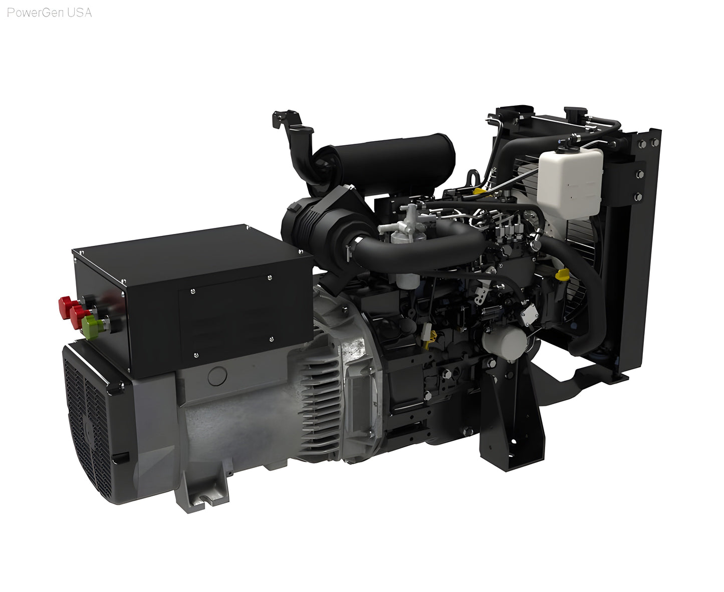 Aurora Generators 8kW 48 Volt DC Generator/ No Canopy Enclosure - PowerGen USA - AGi10P-48-O