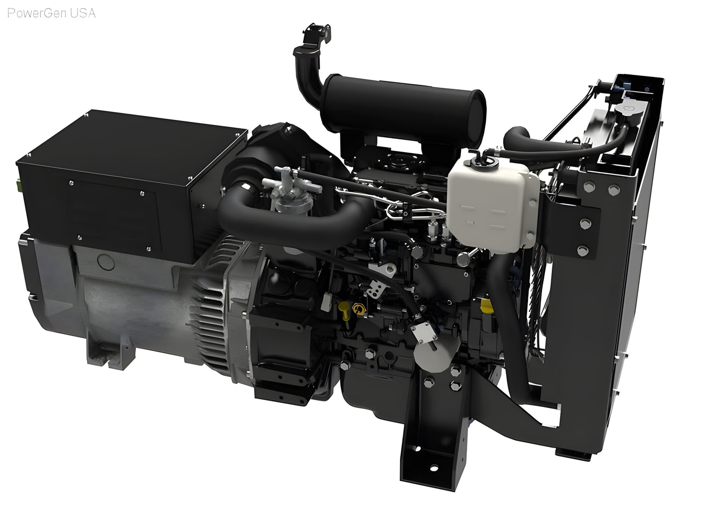 Aurora Generators 8kW 48 Volt DC Generator/ No Canopy Enclosure - PowerGen USA - AGi10P-48-O