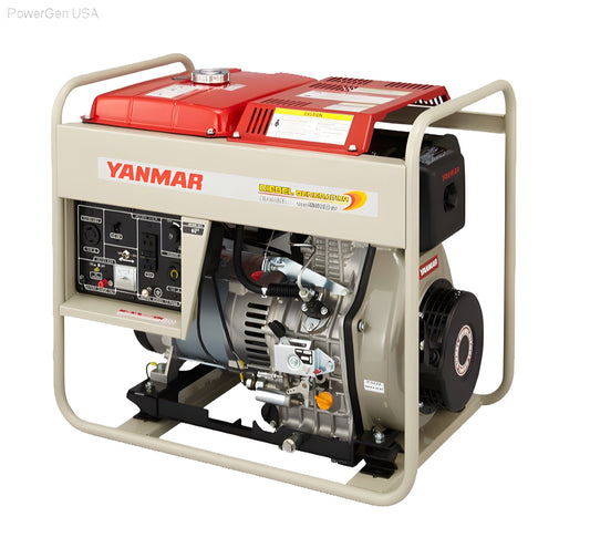 Aurora Generators 3.7kW 3700 Watt Yanmar Powered Portable Diesel Generator - PowerGen USA - YDG3700W-6EI