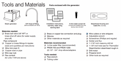 ThermaSol Pro Series 3 "Ultimate" Steam Generator - PROIII - PROIII-84