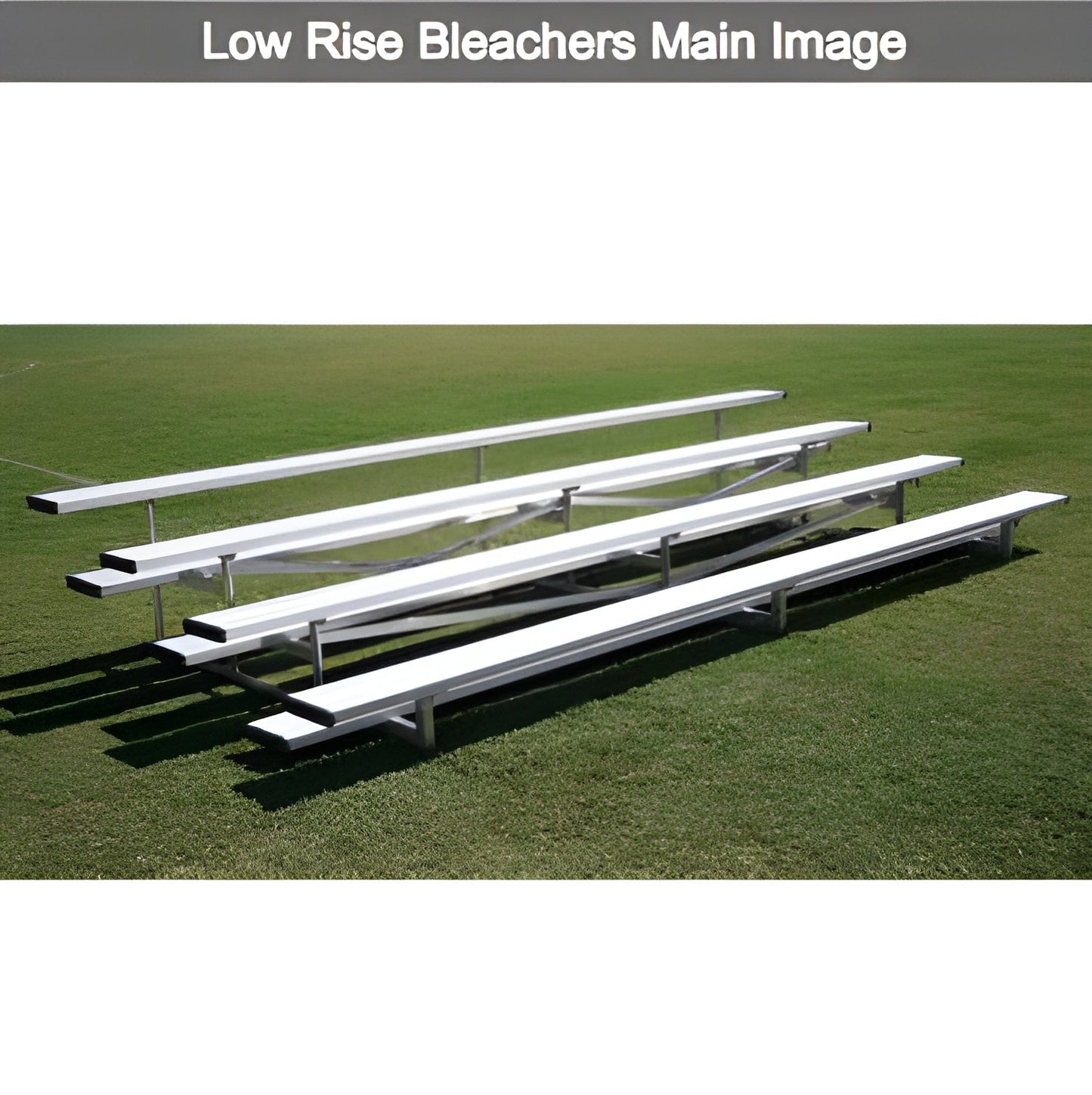 Bleacher 2 or 3 Rows Aluminum Preferred Bleachers -  NB0215P