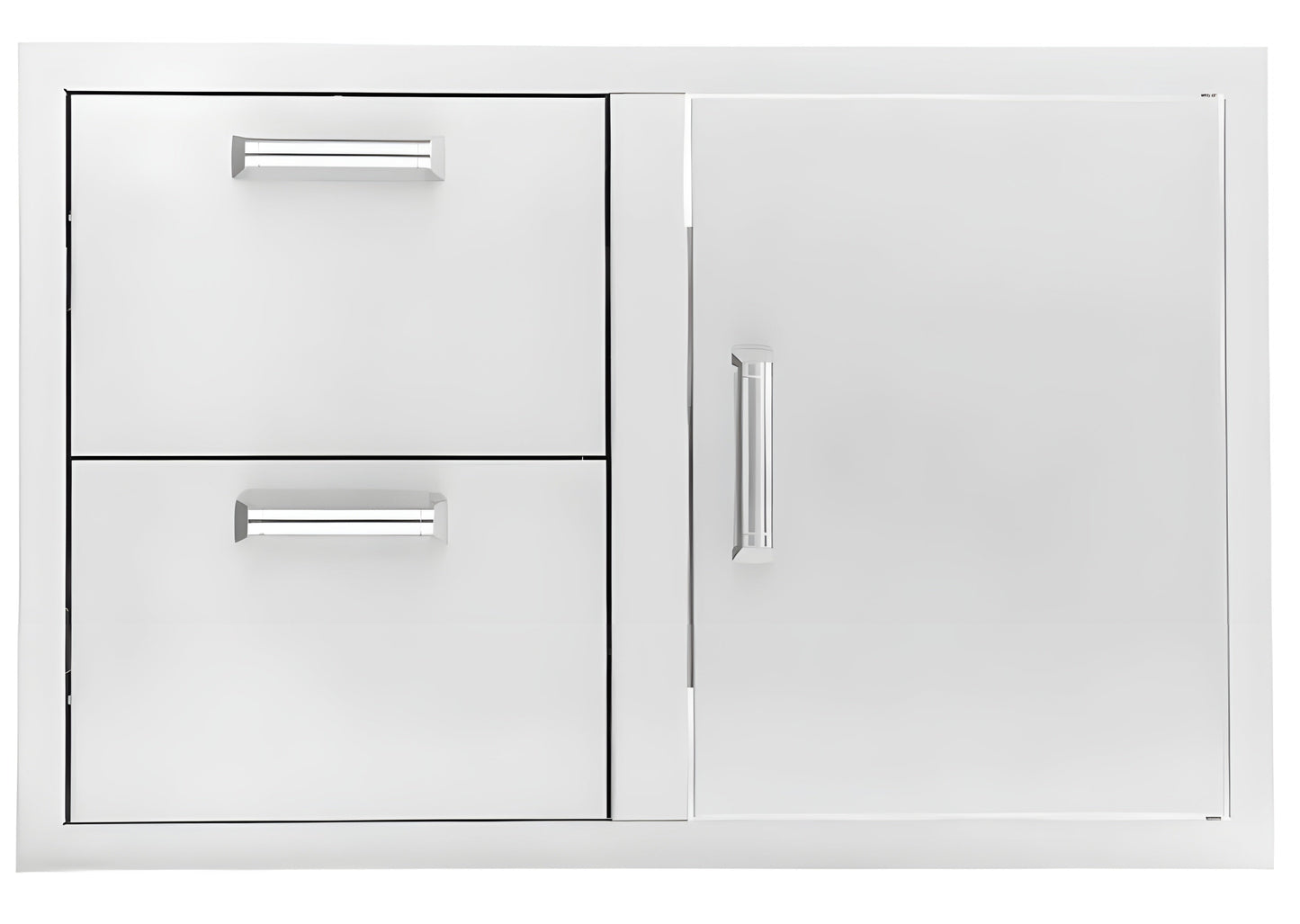 PCM  260 Series 32" Access Door & Double Drawer Combo, Reversible -  BBQ-260-DDC