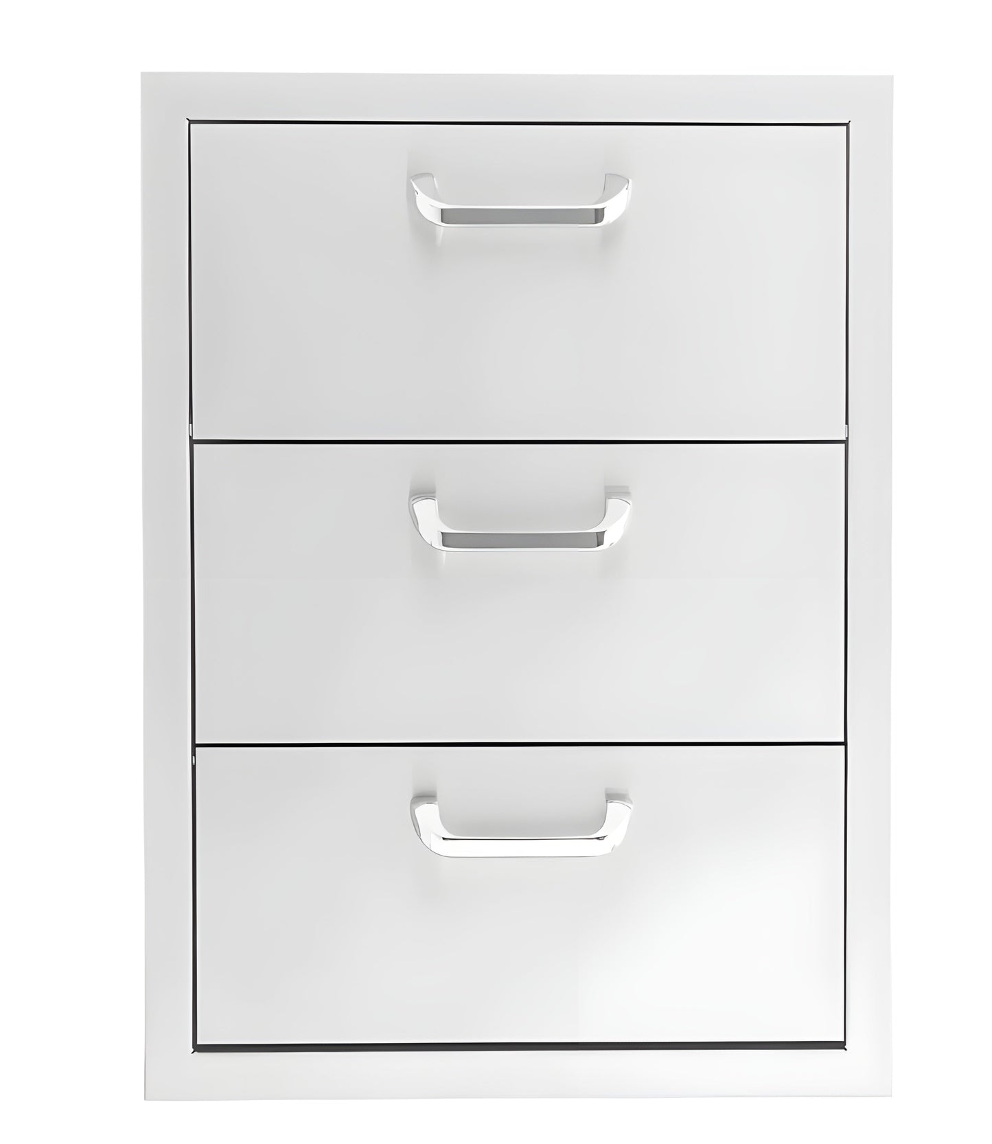 PCM 260 Series 16" Triple Drawer w/ Paper Towel Holder -  BBQ-260-DRW3-PTH