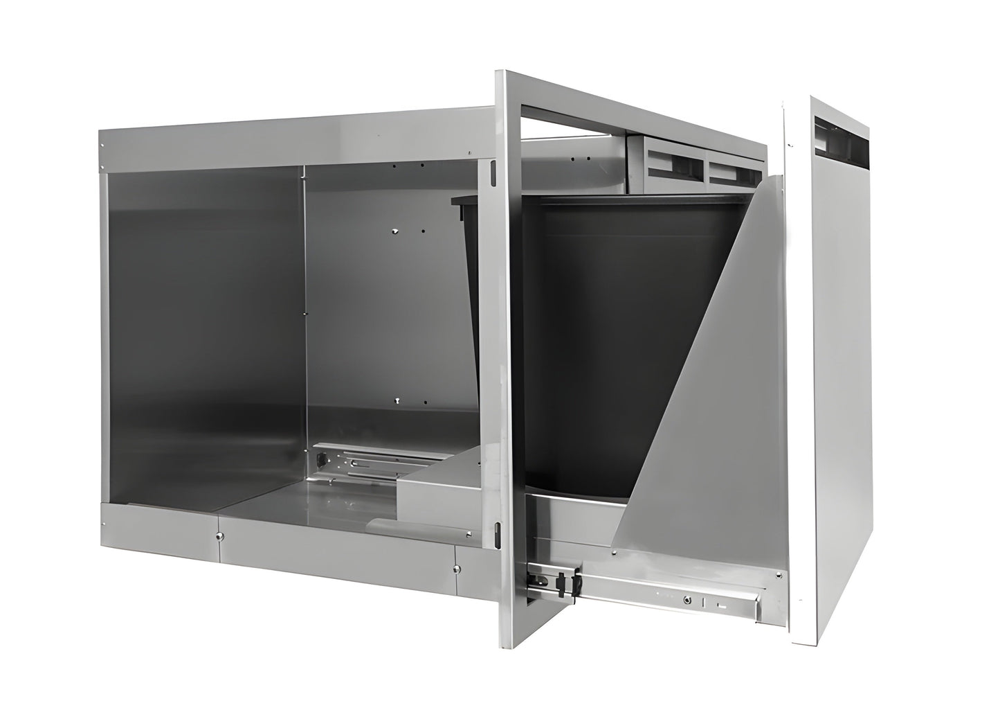 PCM 350 Series 42" Door/Double Drawer w/ Trash Roll-Out Combo - BBQ-350-DDC-42TR
