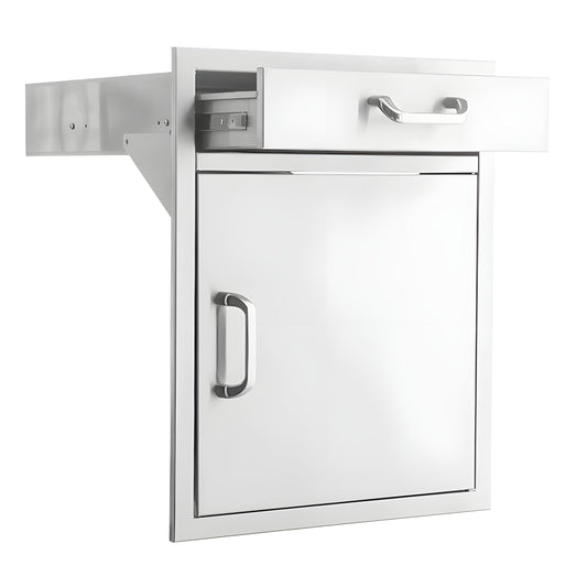 PCM 260 Series 21" Access Door & Drawer Combo - BBQ-260-SV24-DR1
