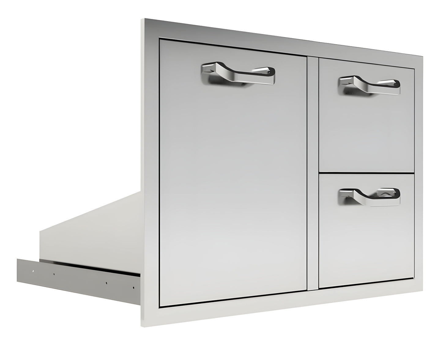 Pacific Coast Manufacturing PCM  260 Series 39" Access Door & Triple Drawer Combo, Reversible - BBQ-260-DDC-39