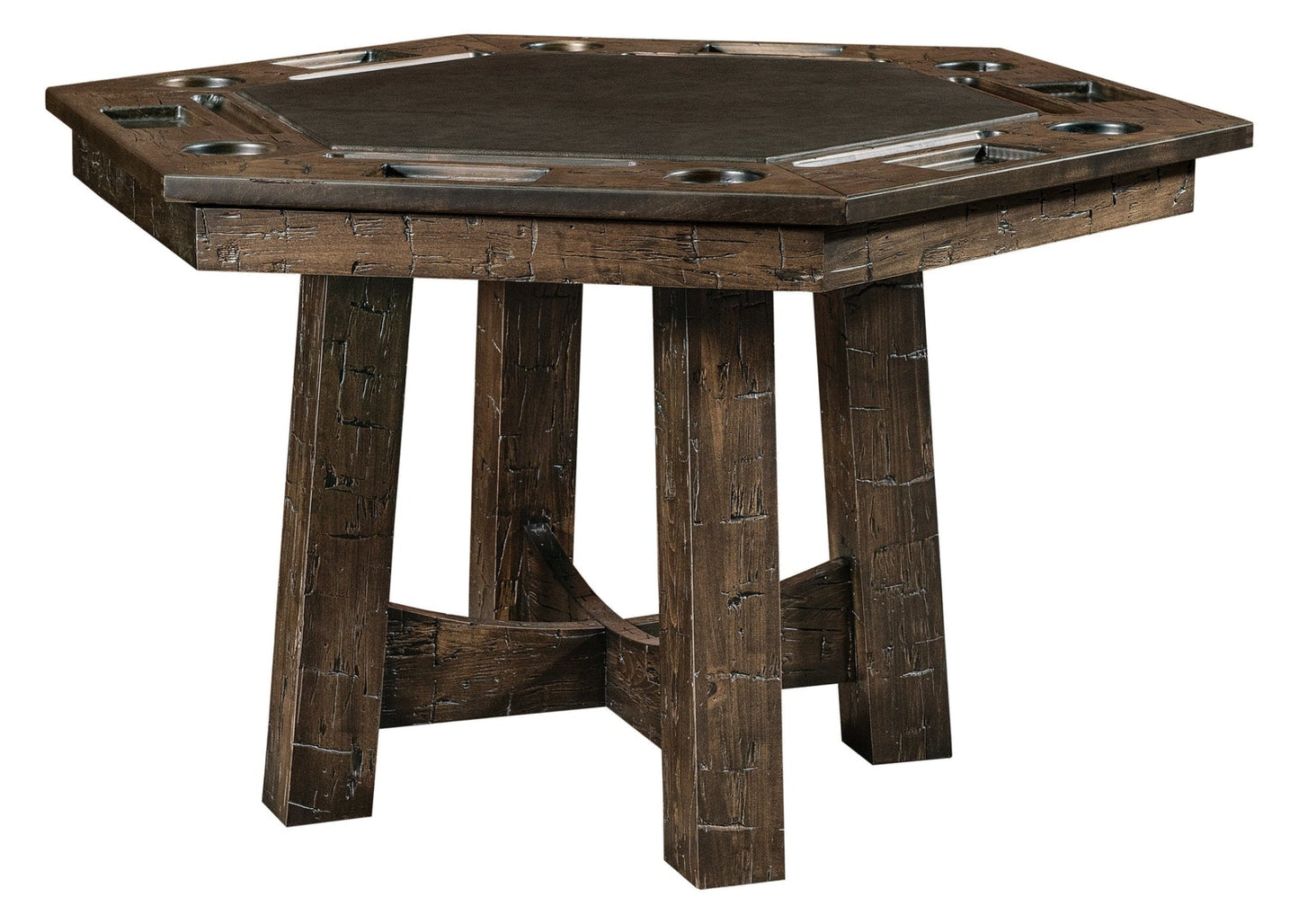 QW Amish Carson Game Table - 198L-CARSON-54X6-FAB