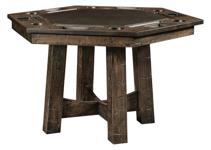 QW Amish Carson Game Table - 198L-CARSON-54X6-FAB