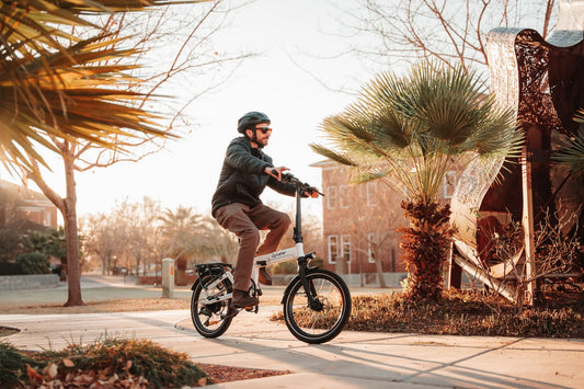 Cyrusher Sonder Folding E-Bike - Us-Sonder-Blue