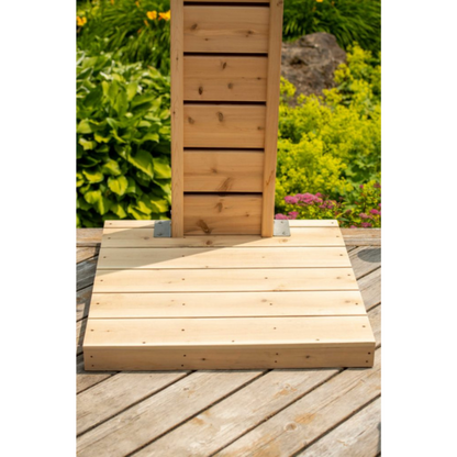 Dundalk LeisureCraft Canadian Timber Sierra Pillar Shower - DLCCTPILLAR