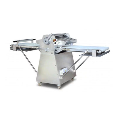 Chef AAA Commercial Dough Sheeter Conveyor Belt Stainless Steel Floor Model - SSDSFM