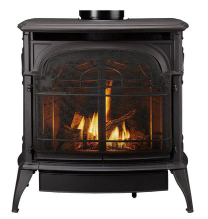 Vermont Castings Stardance Direct Vent Gas Stove with Millivolt Ignition - SDDVTCBSB