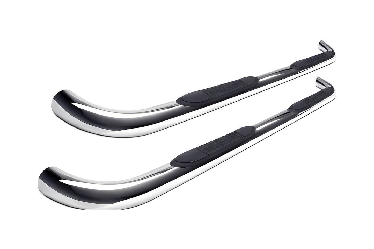 Steelcraft 1999-2019 Chevy Silverado 2500/3500 3" Round Sidebars - Stainless Steel - 202127