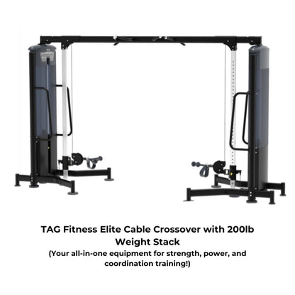 TAG Fitness ELITE-CC Cable Crossover - ELITE-CC