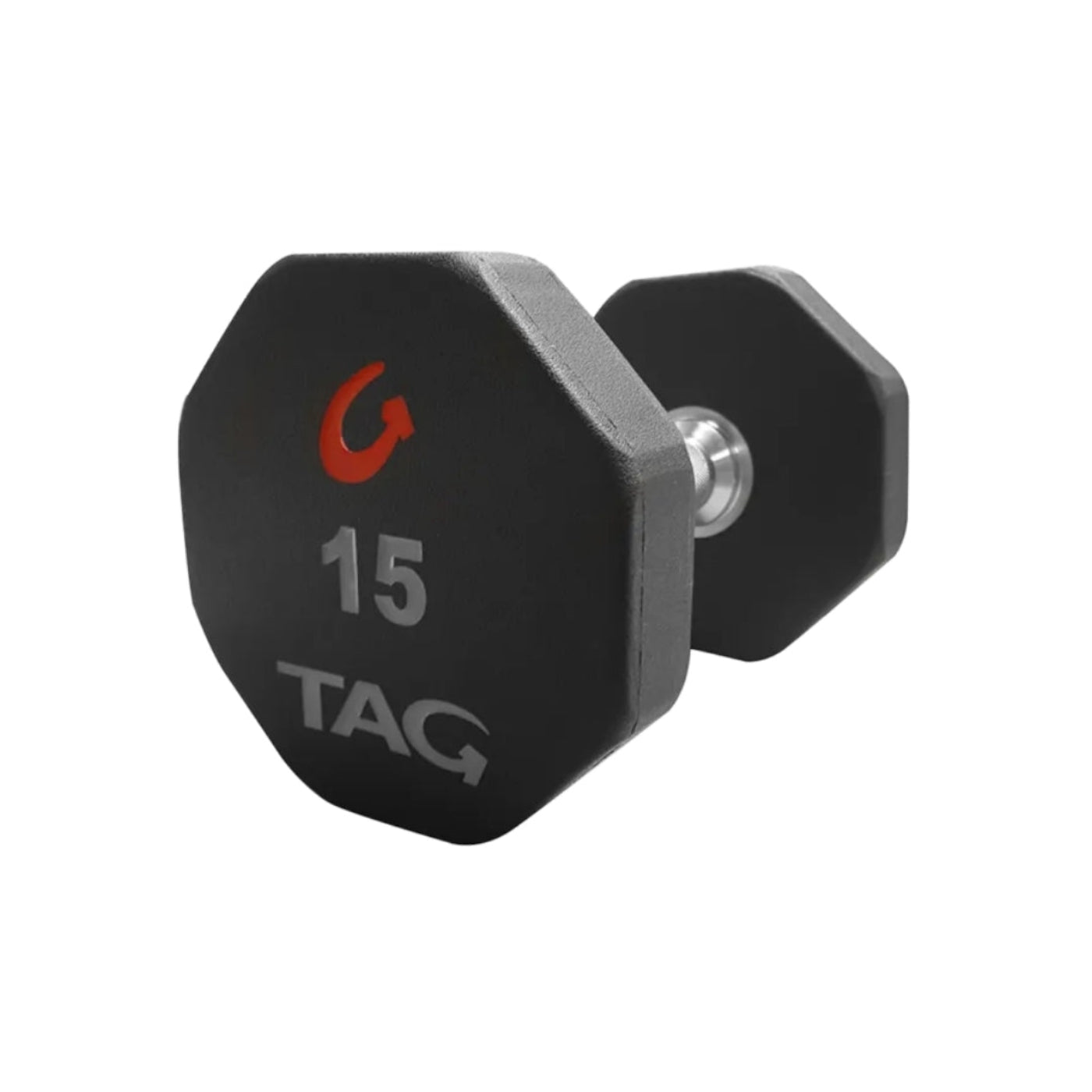TAG Fitness 8 Sided Premium (U8DB) Ultrathane Dumbbell Sets - U8DB-7.5-27.5 set