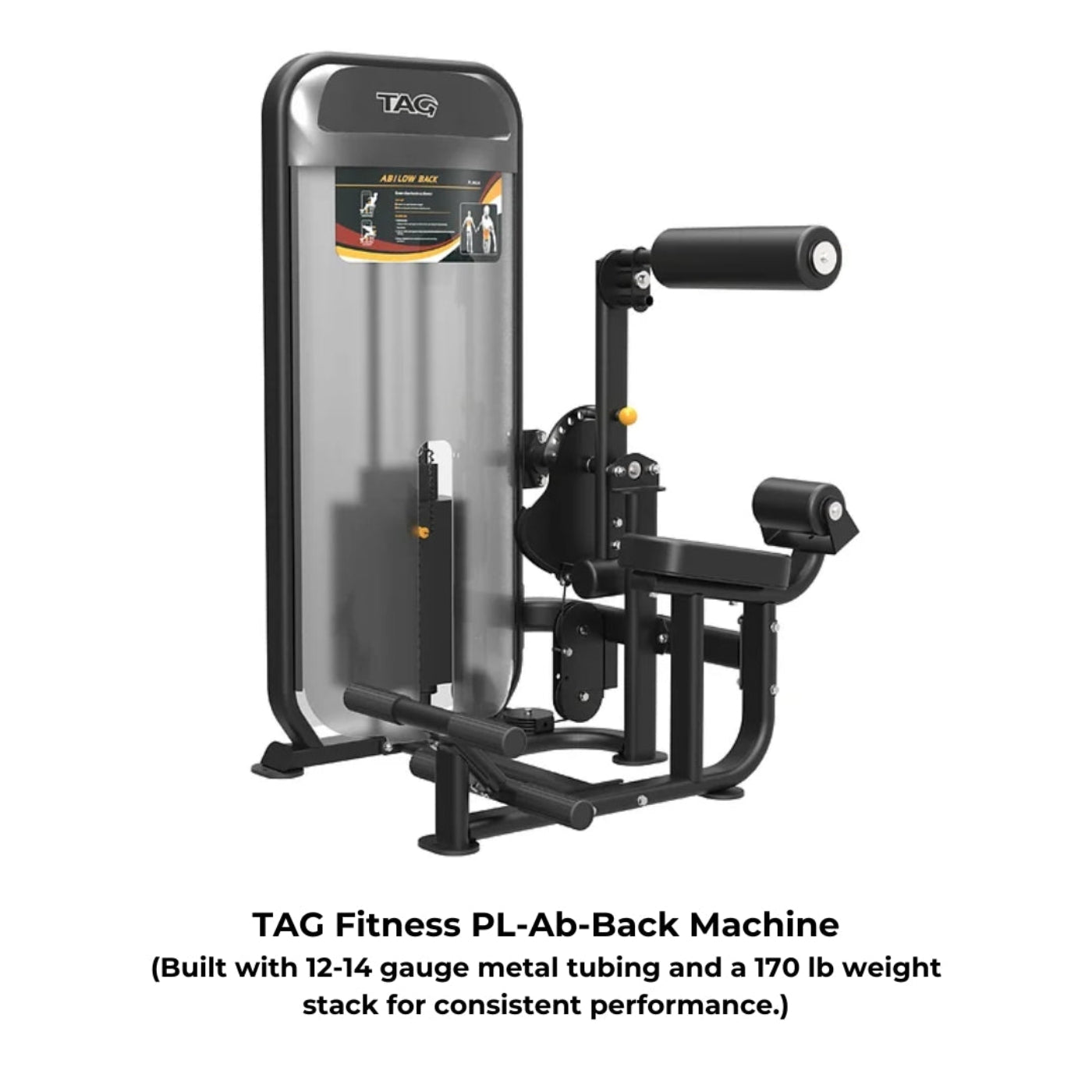 TAG Performance Back Extension/Abdominal Machine - PL - Ab / Back