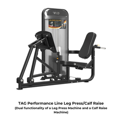 TAG Fitness Performance Leg Press/Calf Raise Machine - PL - Leg Press / Calf
