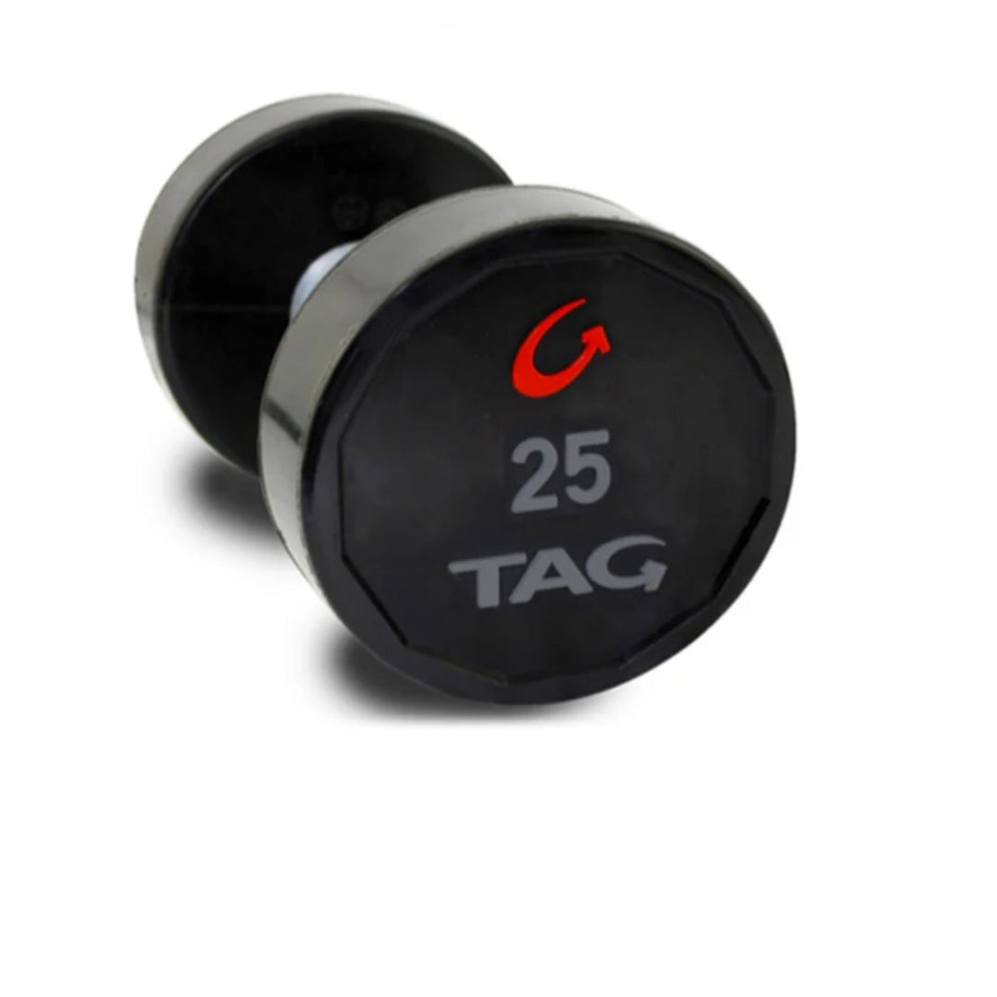 TAG R8DB 8 Sided Virgin Rubber Dumbbell Sets - R8DB-5-50 set