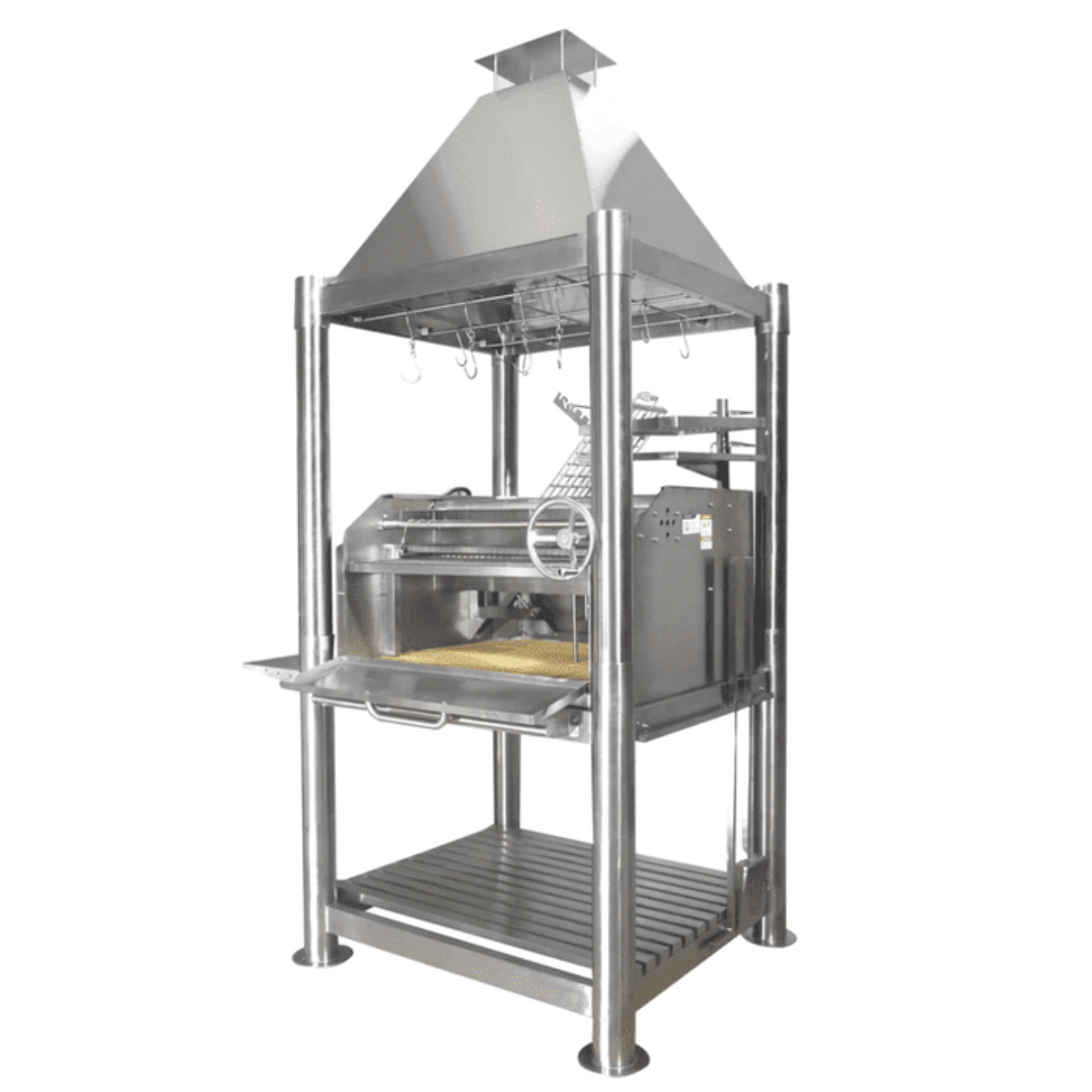 Tagwood BBQ Premium Freestanding Santa Maria Argentine Grill Stainless Steel - BBQ02SS