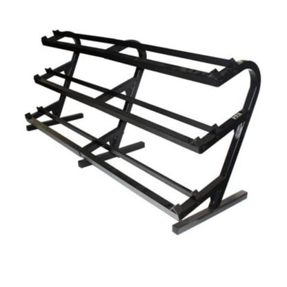 TROY VTX TDR-3 3-Tier Rail Dumbbell Rack w/o Saddles - TDR-3