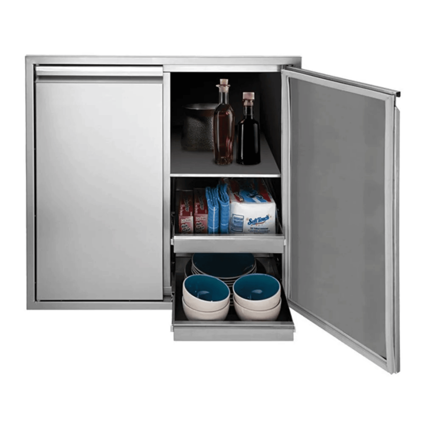 Twin Eagles 36 x 34-Inch High Profile Sealed Stainless Steel Dry Storage Pantry - TEDS36T-B