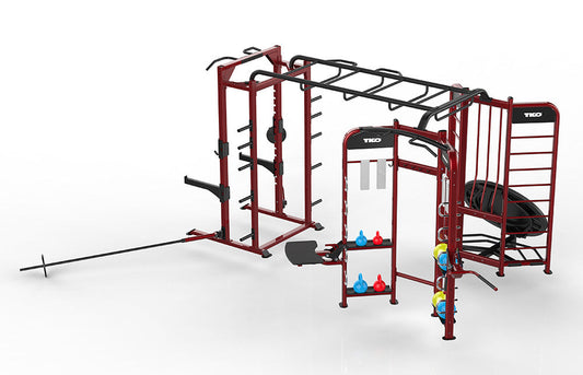 Dynamic TKO Strength Stretch / Rebounder / Power Rack Station - 9902