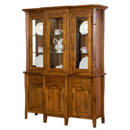 QW Amish Candice 3 Door Hutch - 202L-TL-195