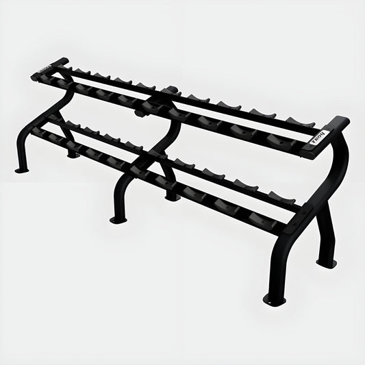 TROY 10-Pair Dumbbell Saddle Rack - DR-10