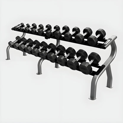 TROY 10-Pair Dumbbell Saddle Rack - DR-10