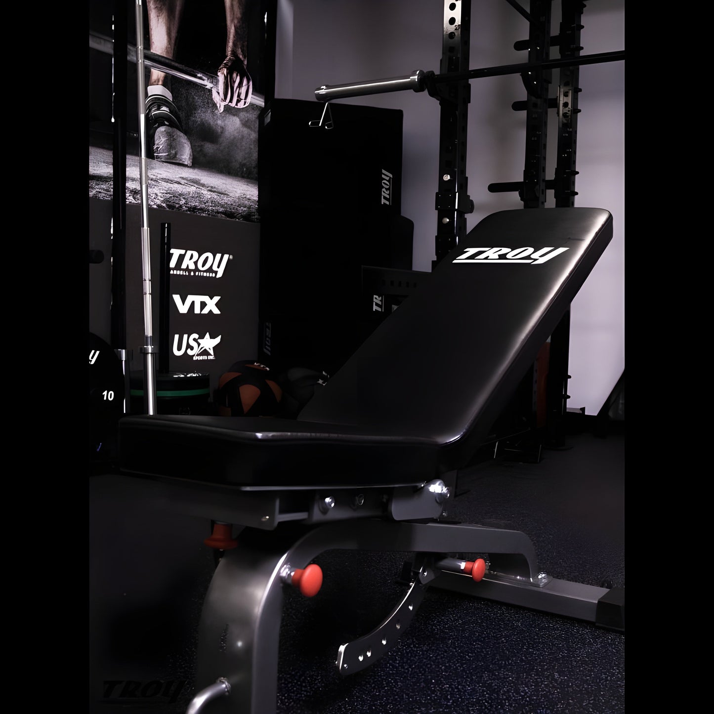 TROYCommercial Adjustable Bench - GTBH-FID