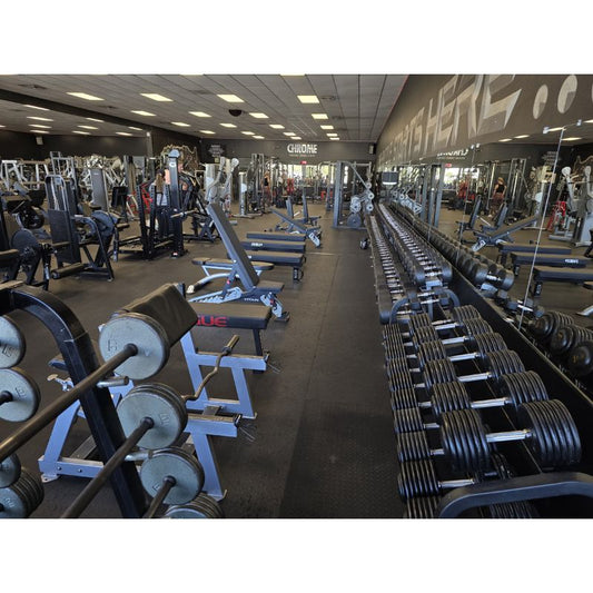 TROY PFD-R Pro-Style Dumbbells Sets with Rubber Ends