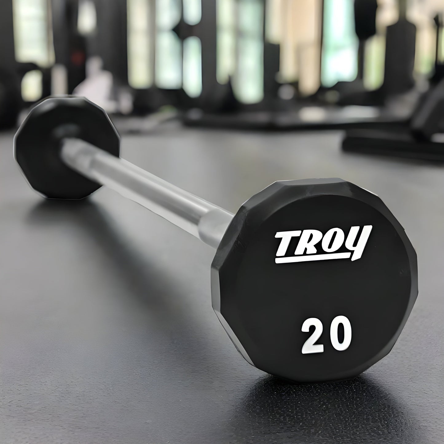 TROY Urethane Fixed Barbell Set 20-110 lb - TSB-020-110U