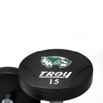 Troy Urethane Logo T-Clog Dumbbell Set 80-100 lbs (5 lb Increments) -  TSD-080-100UTL