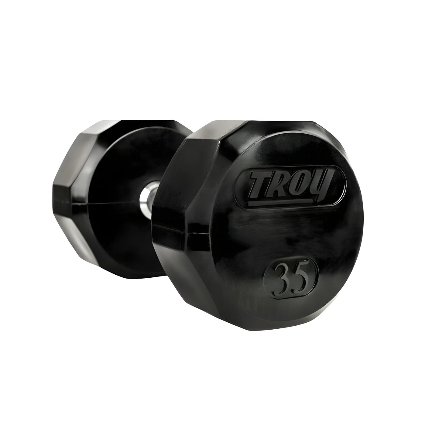 Troy TSD-R 12-Sided Rubber Encased Dumbbell Sets (5 lb Increments) - TSD-005-025R