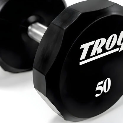 Troy TSD-U 12-Sided Urethane Encased Dumbbell Sets (Sold in 5lb Increments) - TSD-005-025U