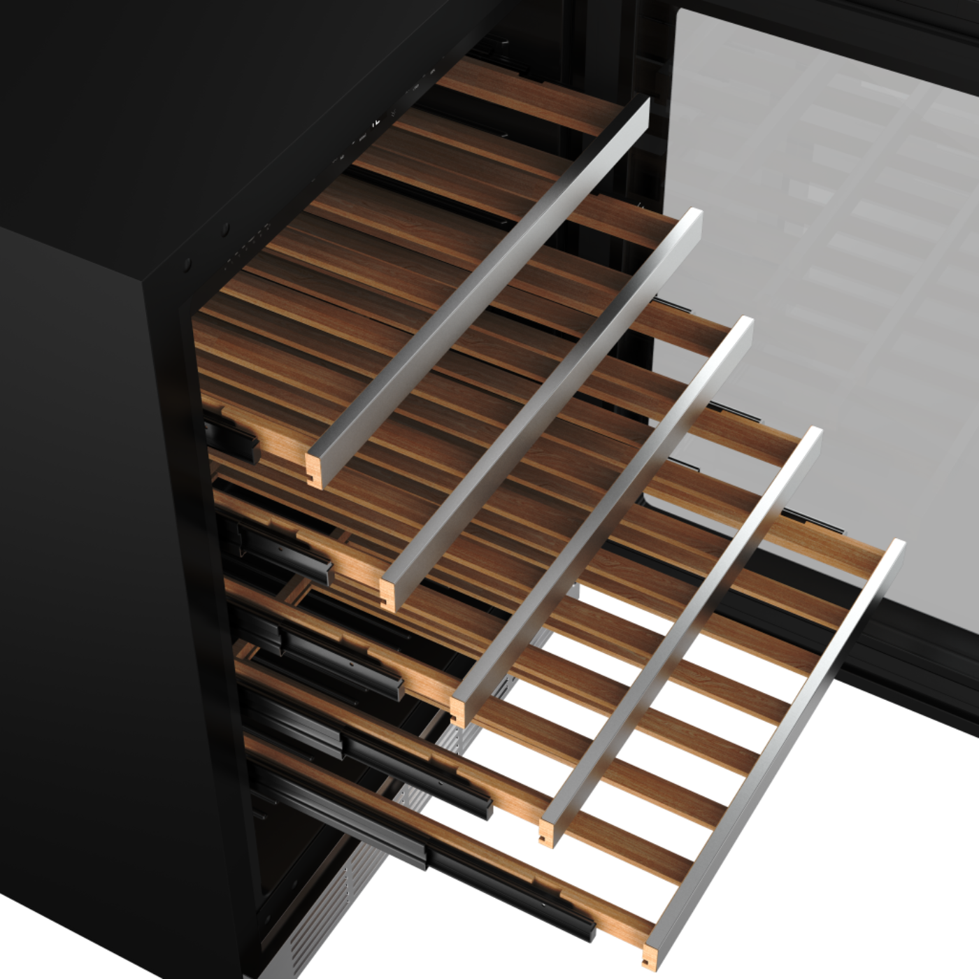 Thor Kitchen 24-Inch Single Zone Wine Cooler, 46 Wine Bottle Capacity – TWC24US