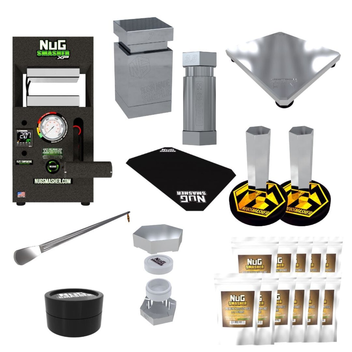 NugSmasher XP Master Combo Set (All-In-One Starter Kit)