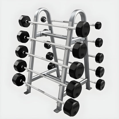 Troy BB-10 Double Sided Horizontal Fixed Barbell Rack - BB-10-MBLK