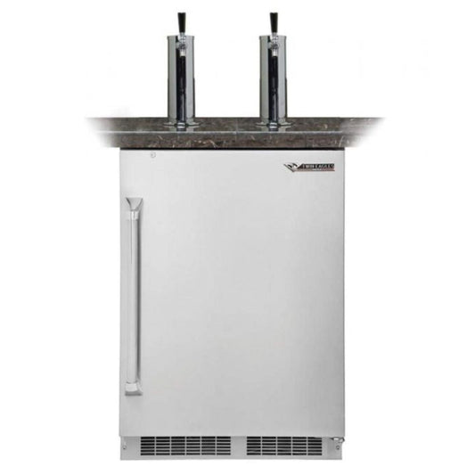 Twin Eagles TEBK242-G 24x34.75-Inch Built-In Twin Tap Beer Keg Dispenser - TEBK242-G