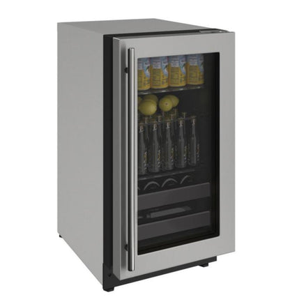 U-Line - 18" 2000 Series Beverage Center - 2218BEV - U-2218BEVS-13A