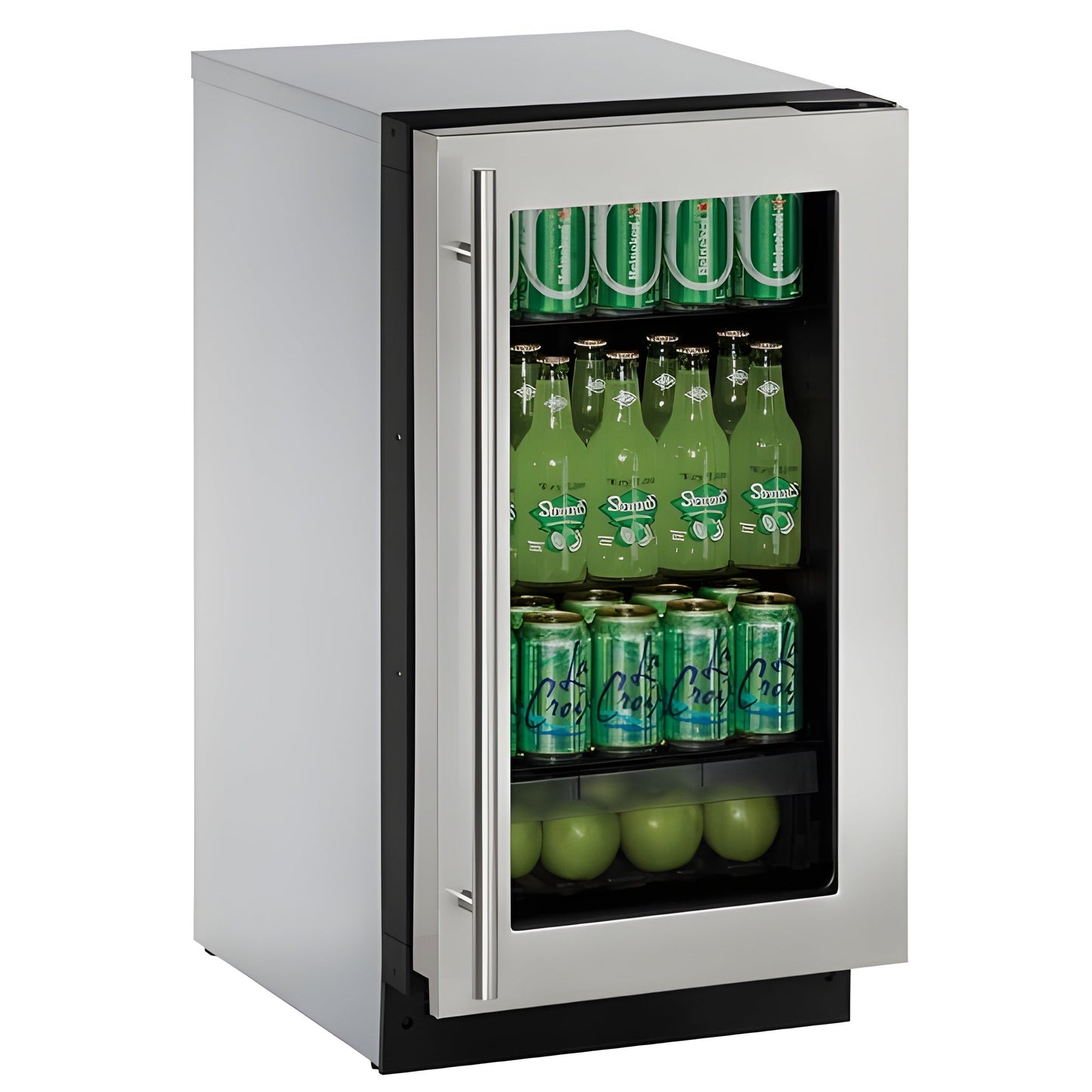 U-Line - 18" 2000 Series Refrigerator - 2218RGL  -  U-2218RGLS-00B